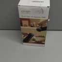 hoforife Glass 2 In 1 Olive Oil Dispenser Bottle for Kitchen Gadgets, Olive Oil Sprayer for Cooking, 18oz Black (Light Blockage, Olive Green)