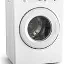 Euhomy Dryer, 3.5 Cu. Ft. 1500W Clothes Dryer, Stainless Steel Tumble Dryer with Exhaust Hose for Home, Apartment, Dorm, White