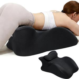 Intimacy Pillow & Sweet Spot Pillow for Couples Ergonomic Memory Foam Cushion, Multi-Use Wedge Pillow for Daily Rest, Breathable Removable Cover, High-Density Foam, 260lbs, Ideal for Bedroom, Large