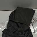 Smiry Rectangle Table Cloth, Waterproof Elastic Fitted Tablecloths for 6 Foot Tables, Washable Polyester Table Cover for Picnic, Camping, Outdoor (Black, 30"x72")