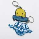 6 x KINGFOREST 50-Piece Split Key Ring Kit with Chains & Jump Rings - 1 Inch Silver Nickel Bulk Jewelry Making Supplies for DIY Keychains, Charms, Crafts