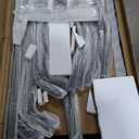 Steel Vertical Long Parts Storage Rack, Lumber Storage Rack 1500 LBS Capacity, Heavy Duty Standing Bar Rack with Safety Chain for Garage Workshop Factory, 4 Bays, Black,