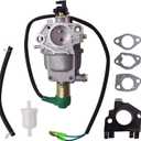16100-Z5L-F11 Carburetor Carb Replacement for Honda GX340 GX390 8HP 9HP 11HP 13HP Generator w/Solenoid