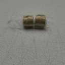 2 Rolls 20 Yards Christmas Ribbon Metallic Glitter Ribbon Wired Edge Decorative Fabric Ribbons for Party Wrapping Home Decorations Wedding Birthday DIY Crafts 2.5 Inch (Gold)