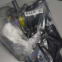 Steam Cleaner Handheld: 1200W Fast 10-Sec Heat-Up-750mL (25oz) Tank-No Cooling-Refill Anytime-Lockable Steam Trigger-14-Piece Kit Hand Held Steamer for Home Car Grout Tile Cleaning Grey