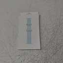 Apple Watch Band - Ocean Band (49mm) - Ice Blue with Natural Titanium Finish - Regular