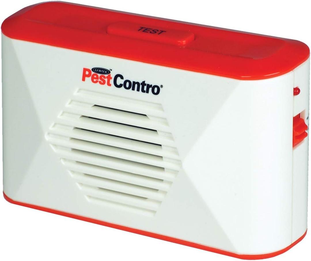 PestContro Portable Ultrasonic Rodent Repeller, Cordless Non-Lethal Pest Control, Dual Frequency, Mice Rats Squirrels Chipmunks Kitchen Office Garage Basement Shed Storage Attic