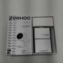 ZEEHOO 3 in 1 Charging Station for Apple, iPhone Mag-Safe Charger, Qi2 Certified, Rotating Wireless Charger Stand for iPhone 15,14,13,12 Series, Apple Watch, AirPods (USB-C Charger Included) (Metal Gray)