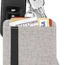 Suweibuke Women Small Wristlet Keychain Wallet Slim Lanyard Card Case Holder ID Case Wallet with Detachable Keychain Wristlet