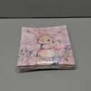 2 x 40 Pcs Easter Napkins Paper with Pink Buffalo Plaid Cute Bunny and Easter Eggs, Disposable Spring Party Paper Dinner Cocktail Square Napkin Set for Easters Party Decor Supplies Table Decorations Favor