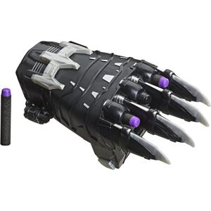 Marvel Nerf Power Moves Black Panther Power Slash Claw, Dart-Launching Toy for Kids Roleplay, 5+