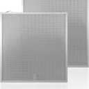 S99010430-003 Grease Range Hood Filters 15-3/4" X 16-7/8" X 3/8" Compatible with Broan Range Hood Filter, Aluminum Filter, Replaces 99010430-003 AP6261942（2 Pack )