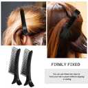 Didiseaon Hair Sectioning Clips, 4-Pack Non-Slip Professional Hair Styling Clips for Salon, Cutting, Dyeing, and Braiding, for All Types and Techniques