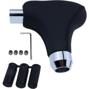 Car Automatic Gear Shift Lever Knob Handle Compatible with Honde Accord Civic 1994 1995 1996 1997 Transmission Shifter with Adapters Screws Wrench