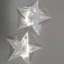 clothmile 2 PCS LED Night Light LED White Star Night Light Can Be Hung on The Wall Kids Room Light, Suitable for Birthday Party Holiday Decoration Baby Room Nursery Decoration
