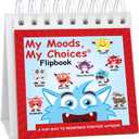 The Original Mood Flipbook for Kids; 20 Different Moods/Emotions; Autism; ADHD; Help Kids Identify Feelings and Make Positive Choices; Laminated Pages (Monster Flipbook)