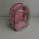 Cat Backpack Carrier, Pet Cat Carrier with Ventilated Design for Carrying Puppy Cats, Pet Carrier Backpack for Traveling/Hiking/Camping/Outdoors Airline Approved Travel Carrier(Pink)