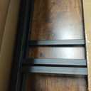 WLIVE Dresser for Bedroom with 6 Drawers, Wide Dresser TV Stand for 50 Inches TV, with Fabric Drawers, Metal Frame, Wooden Top, Storage Dressers for Bedroom, Hallway, Entryway, Rustic Brown