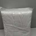 Amazon Basics 4 Piece Bed Sheet Set, 100% Cotton Jersey, Includes Super Soft, Flat and Fitted Sheets, Pillowcase, Full, White, Solid