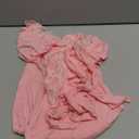 SWOMOG Women's Maternity Nursing Robe Pregnancy Breastfeeding Bathrobes 3 in 1 Labor Delivery Nightgowns (Long Sleeve-pink), S