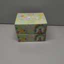 2 x 24 Pcs PreFilled Easter Eggs with Mini Resin Rabbit Animals Keychain Decoration Stuffed Toy Great for Kids Boys Girls Toddler Easter Basket Stuffers Egg Fillers