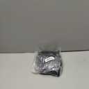 EasyGala Women's Double Lined Long Sleeve Shirts Crewneck Ruched Top Tight Fitted Basic Tee Fall Going Out Outfits 2026 (Medium, Black)