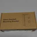 RIOVO Adjustable 30 to 55 Degree Doorbell Angle Mount Compatible with Ring/Blink Video Doorbell/Battery Doorbell, Replacement Angle Adjustment Adapter Mounting Bracket Wedge Kit (Black)