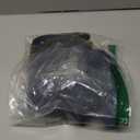 Leoparts Women's Retro Scoop Neck One Piece Swimsuits 80s/90s High Cut Low Back Bathing Suits Swimwear Black S