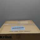 KRAUS Fairlane 15-inch Drop In/Top Mount Single Bowl 18-Gauge Stainless Steel Kitchen Bar Sink, KHT631-15