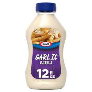 Kraft Garlic Aioli - 12 fl oz BBD: 11MAR2026