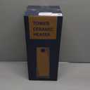 Sunnote Space Heater for Indoor Use, 1500W Electric & Portable Ceramic Heaters with 80Oscillating, Thermostat, 3 Modes, 24Hrs Timer, Room Heater with Remote, Fast Heating Safe for Bedroom Room Use (Black)