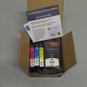 910XL Black and 910 (Cyan, Magenta, Yellow) 4 cartridges Works with Officejet Pro 8100/8600/251/276.