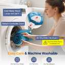 Super-Fast Heat Up Carbon Fiber Heating Pad: Back, Neck, Shoulder, Period Cramps Pain Relief, Muscle Relief, Deeper Relax, Moist/Dry Heat, Auto-Off, Machine Washable(Charcoal Grey-UPGRADED, 12" x 24")