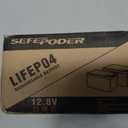 SEFEPODER 12V 20Ah Lithium LiFePO4 Deep Cycle Battery 2 Pack with 40A BMS