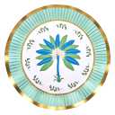 SOPHISTIPLATE 
Preppy Palm Dinner Plates/8pk
