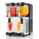 Slushy Machine for Home, 135oz x 2 Tank Slushie Machine for Commercial & Home Use, Margarita Machine with LED Lights 400W Fast Chill & Quiet for Restaurant Bar Cafes Food Truck, No Ice Needed