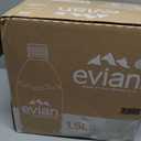 Evian Natural Spring Water, 1.5 L bottle (Pack of 12) (EXP 11/20/27)
