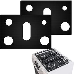 Stove Top Protector for Samsung Gas Range, Gas Stove Burner Liners for Samsung, Keep Stove Clean (2 pack)