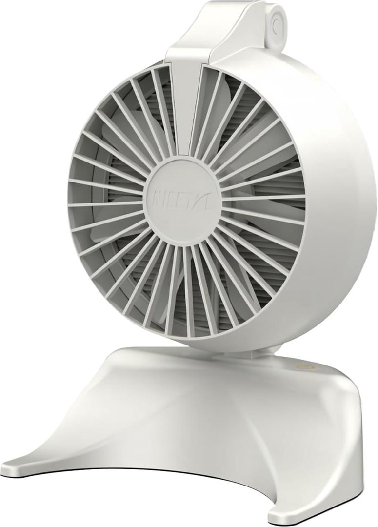 Portable Range Hood for Kitchen Cooking, Exhaust Fan with Filter for Fumes  Low Noise, Ventilation for Indoor BBQ, RV, Camping, Workbench, Stovetop, Cordless & Rechargeable (White) (Rechargeable Battery Version)