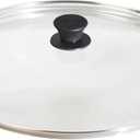 Lodge Round Glass Lid, Tempered Glass with Silicone Knob, 15 Inches
Tempered Glass Pan Cover with Silicone Knob for Moisture Locking & Easy Viewing, Oven-Proof Lid for Skillets