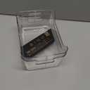 BINO | The SOHO Collection Plastic Storage Bins, X-Small - 2 Pack, Clear | Pantry and Fridge Organizer Containers, Kitchen Cabinet and Medicine Cabinet Bins