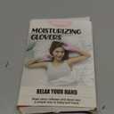 Moisturizing Gel Glovers,Touchscreen Silicone Moisturizing Gloves,Softening Dry Cracked Hand Skins with Essential Oils and Vitamins.