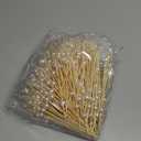 Cocktail Picks - 450PCS 4.7in White Pearl Toothpicks for Appetizers & Drinks, Party Favors & Skewers