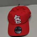 New Era MLB Khaki Core Classic 9TWENTY Adjustable Hat Cap One Size Fits All (St Louis Cardinals Red)
