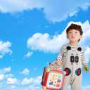 XLL 10x8FT Fabric Blue Sky White Clouds Theme Photography Backdrops Clear Sky Kids Birthday Party Banner Newborn Baby Shower Photo Background Wedding Party Decor Studio Props