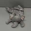 Pro Goleem Elephant Security Blanket, Soft Lovey Unisex Lovie Baby Gifts for Boys and Girls Snuggle Toy Stuffed Animal Newborn Essentials and Items Grey 16 Inch