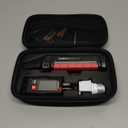 KAIWEETS Circuit Breaker Finder with LCD Display, GFCI Outlet Tester, Electrical Circuit Tracer Tool with NCV Test & Flashlight, Includes Carrying Case and Adapters- KT301P