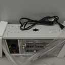 JASUN Radiant Heater Electric Space Heater Fast Heating with Adjustable Thermostat, Portable Indoor Heater with Handle Quiet1250W/1500W for Office Home Garage Bedroom ETL Approved White