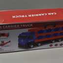 78-Inch Cars Trucks Toys for Toddler 1-7 Years Old Boys Kids, Transport Truck with 24Pcs Die-Cast Cars, Gifts for 3-6 Year Old Boys, Toddler Boy Toys Ages 3-7