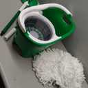 Libman Tornado Spin Mop System and 1 Refill, Mop and Bucket with Wringer Set for Hardwood Floor Cleaning, 2 Total Heads Included